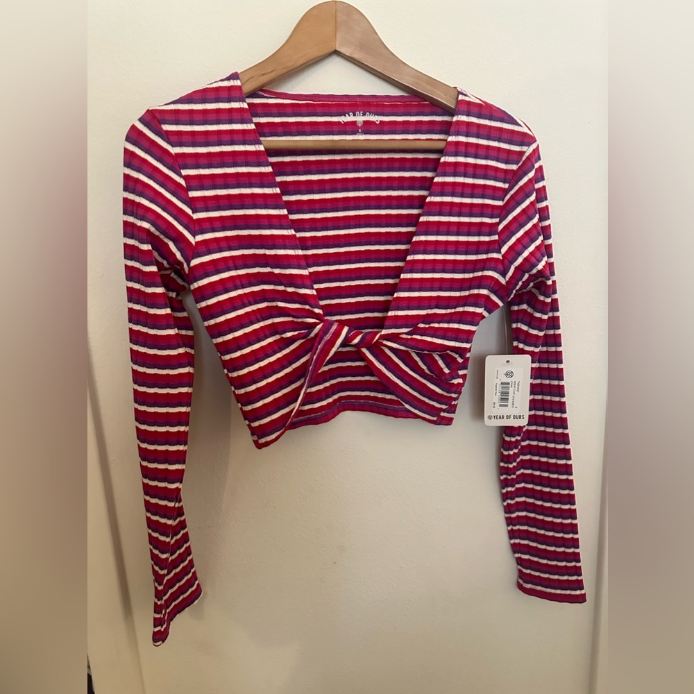 Year of Ours Striped Crop